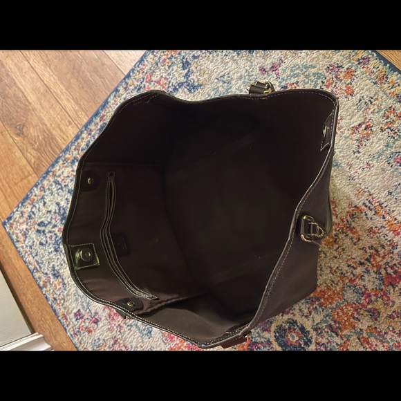 Gucci Joy tote bag in GG supreme coated canvas dark brown - Picture 8 of 16